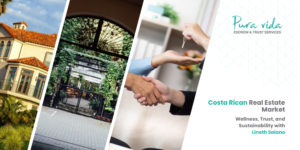 Modern luxury property representing the thriving Costa Rican real estate market focused on wellness.