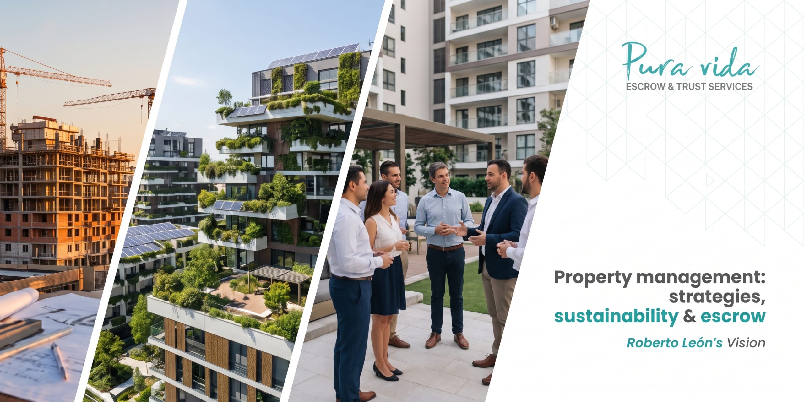 Real estate property management strategies and modern residential developments in Costa Rica